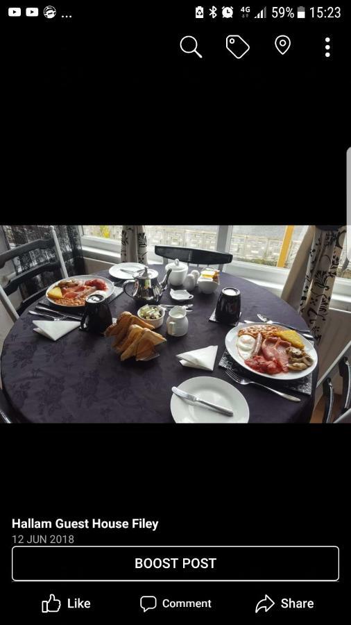 Hallam Guest House Scarborough Kültér fotó